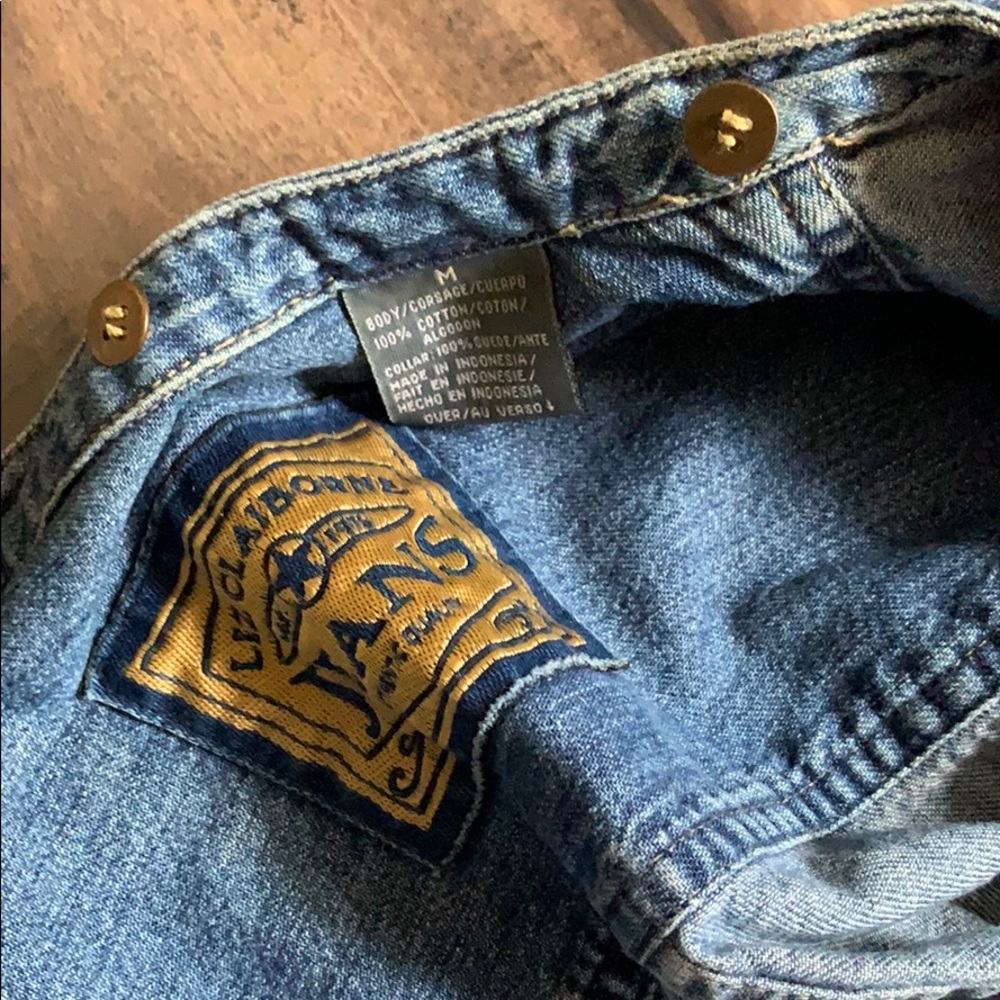 😍90s Vintage Denim Shirt Dress 😍 - Picture 7 of 7